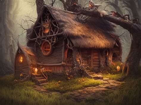 What is a witches house called
